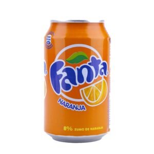fanta naranja lata 330 ml